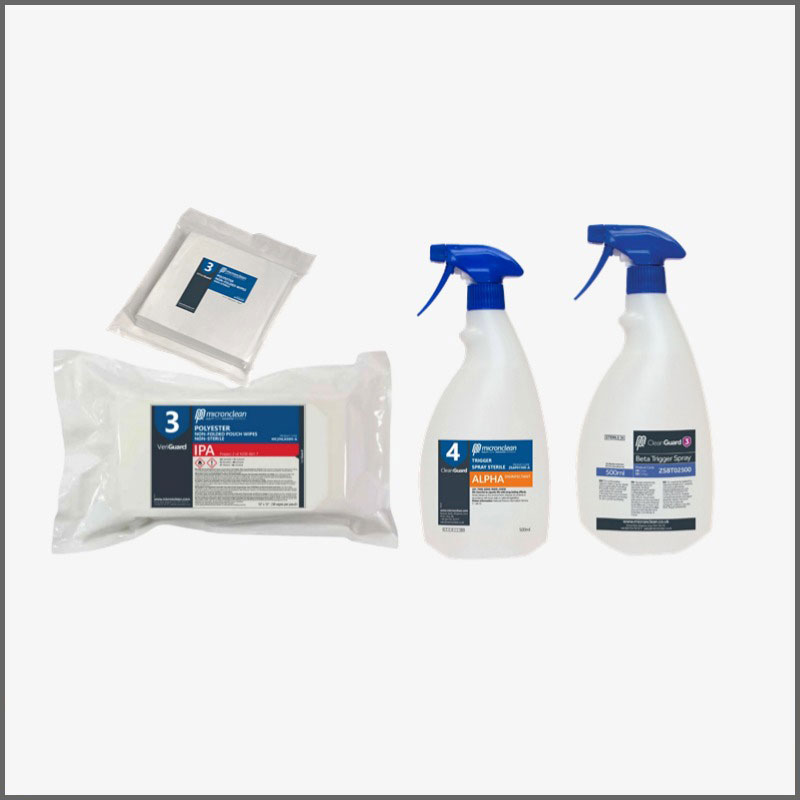 Micronclean擦拭布/消毒剂